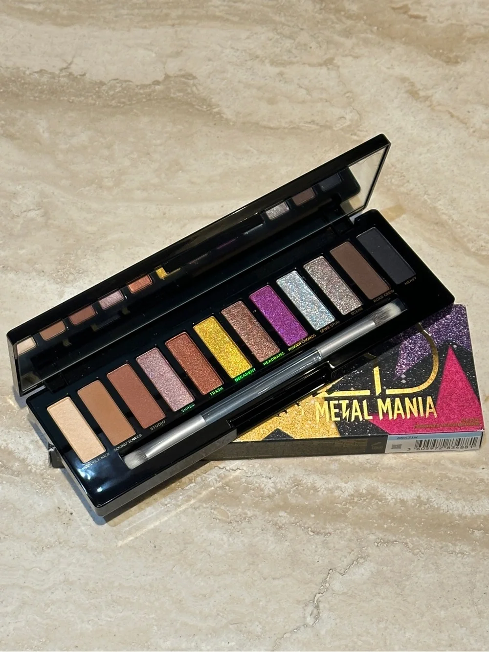 Urban Decay Naked Metal Mania Metallic Eyeshadow Palette